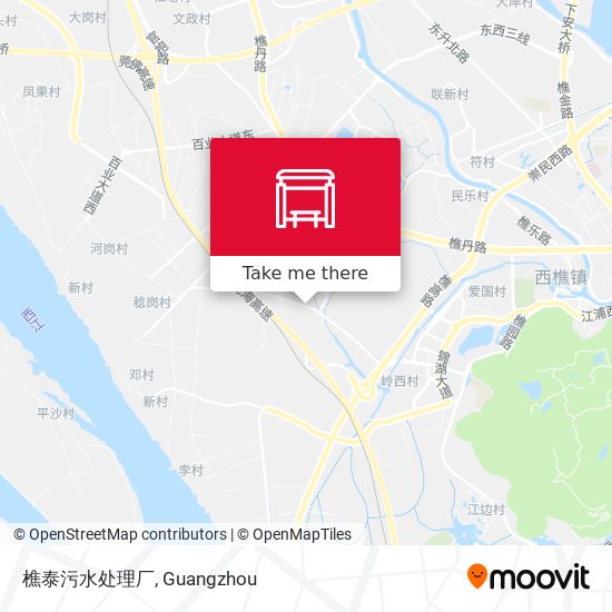 樵泰污水处理厂 map
