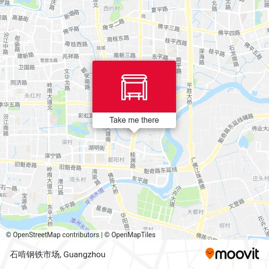 石啃钢铁市场 map