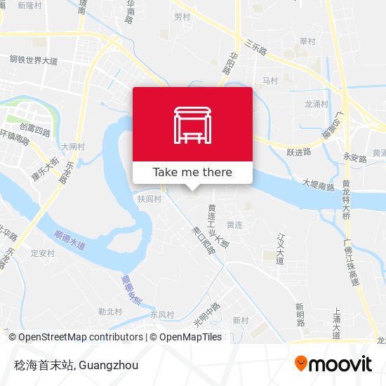 稔海首末站 map
