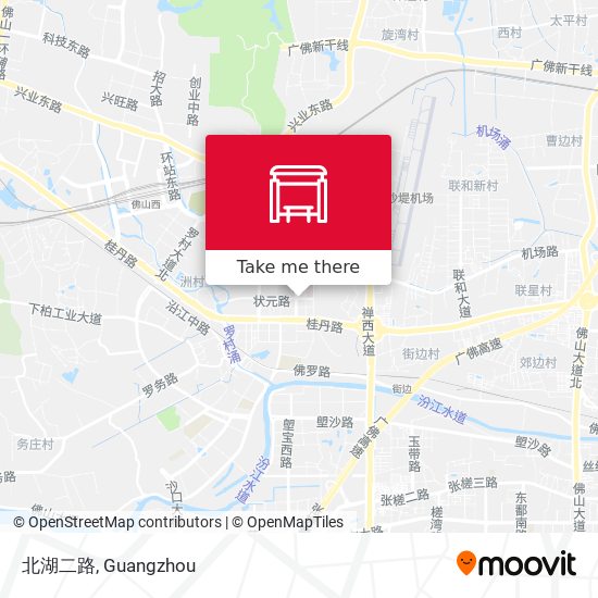 北湖二路 map