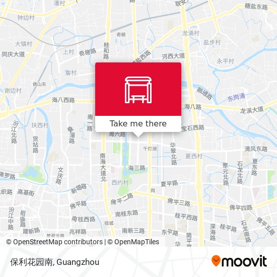保利花园南 map