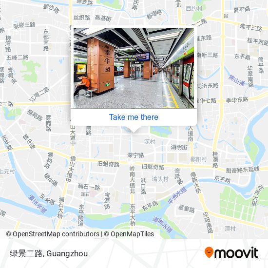 绿景二路 map