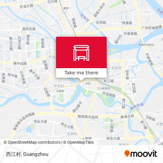 西江村 map