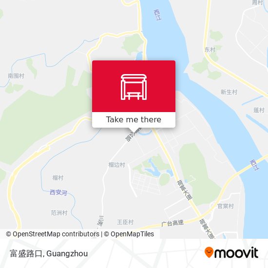 富盛路口 map
