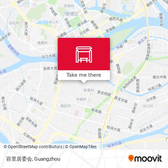 容里居委会 map