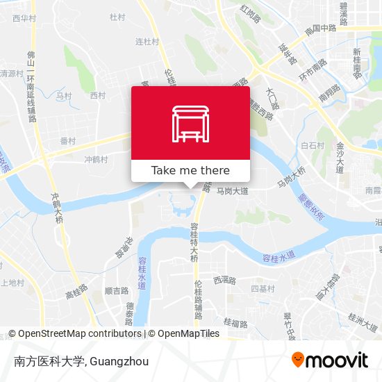 南方医科大学 map
