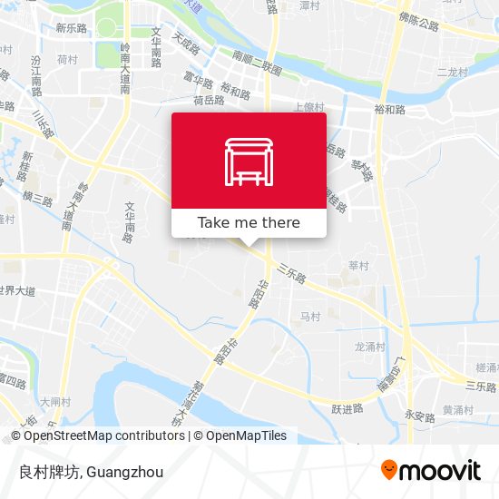 良村牌坊 map