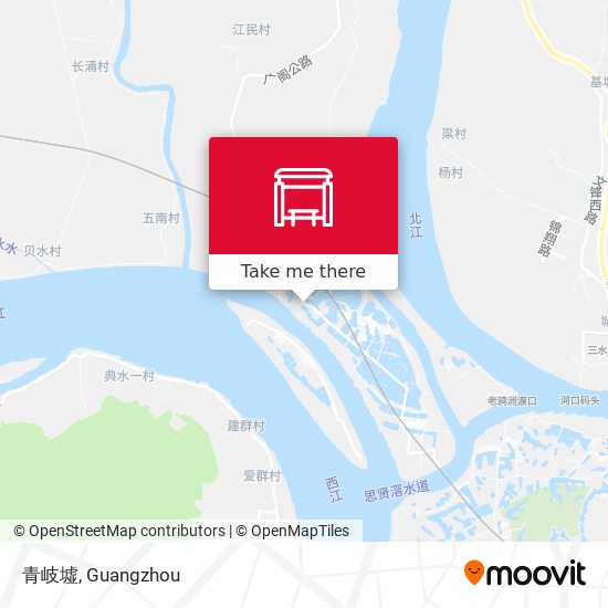 青岐墟 map