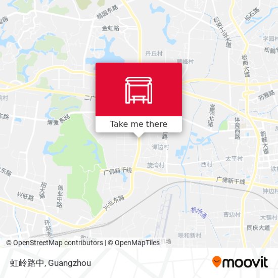 虹岭路中 map