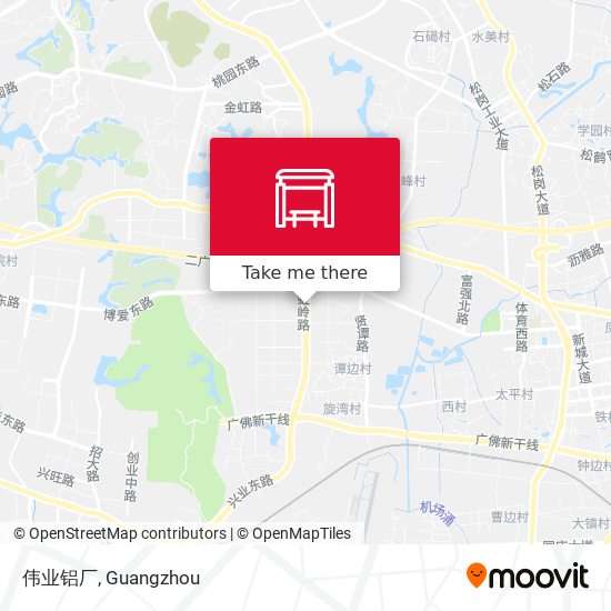 伟业铝厂 map