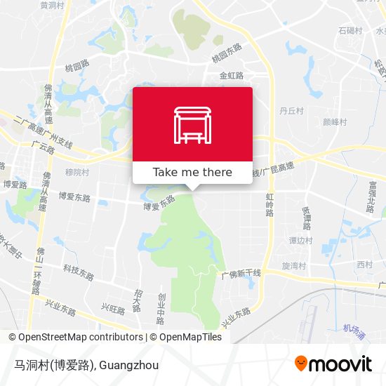 马洞村(博爱路) map