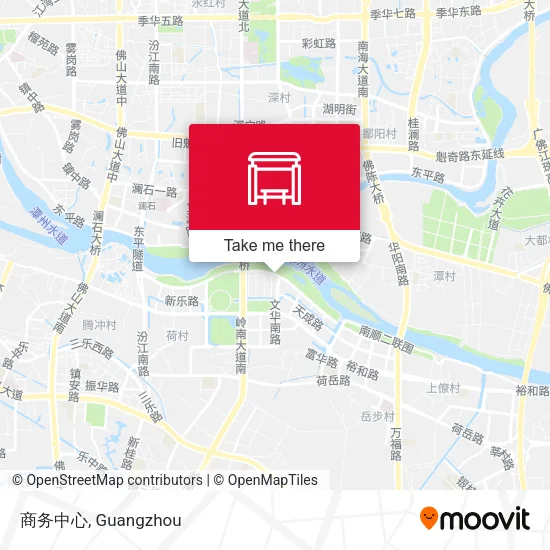 商务中心 map