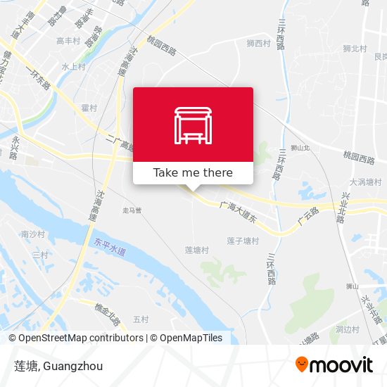 莲塘 map