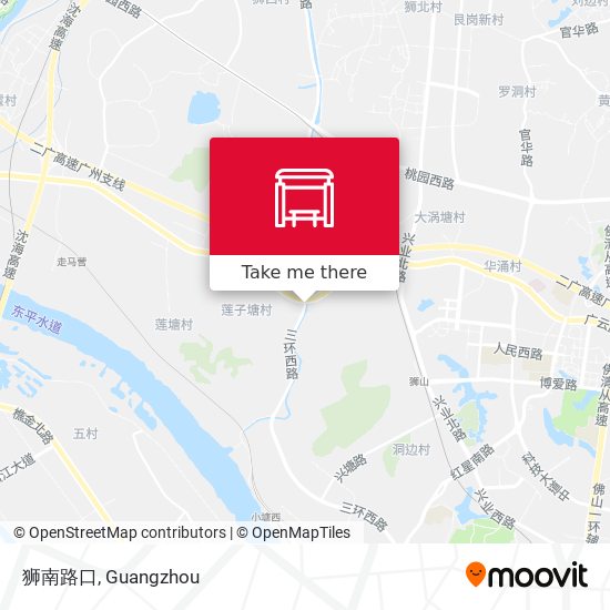 狮南路口 map