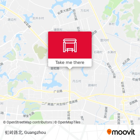 虹岭路北 map