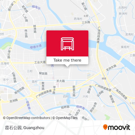 霞石公园 map