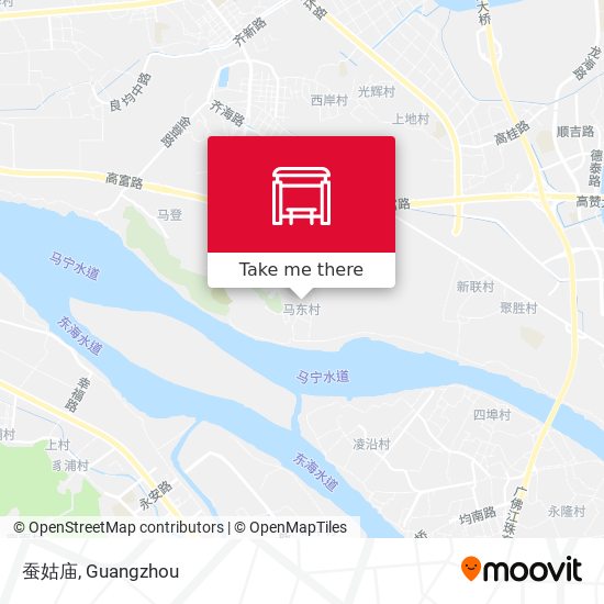 蚕姑庙 map