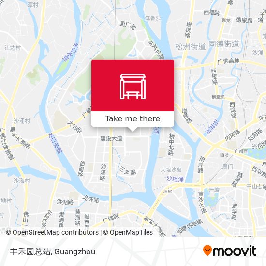 丰禾园总站 map