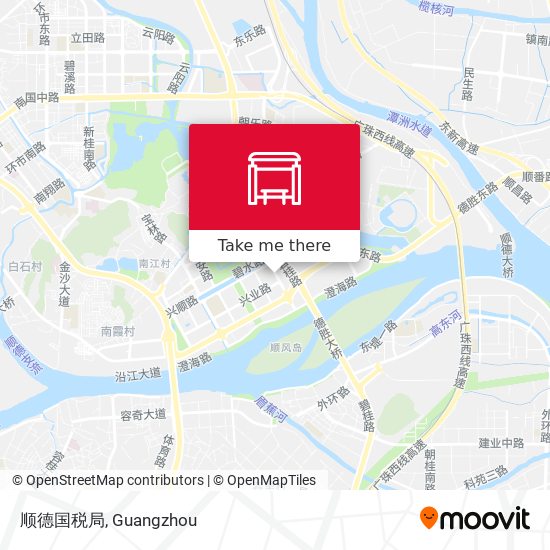 顺德国税局 map