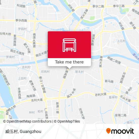 威伍村 map