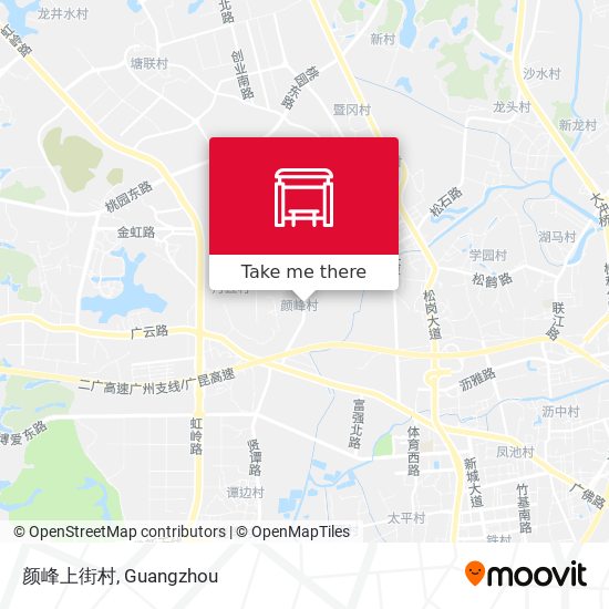 颜峰上街村 map