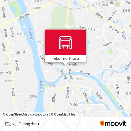 庄步村 map