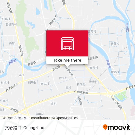 文教路口 map