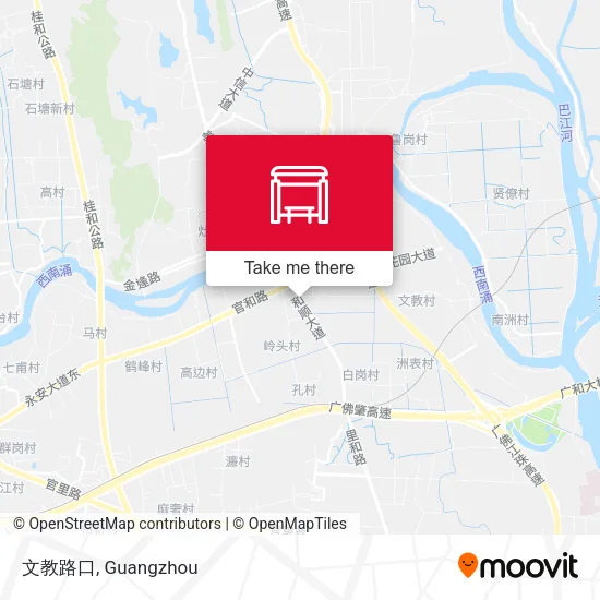 文教路口 map