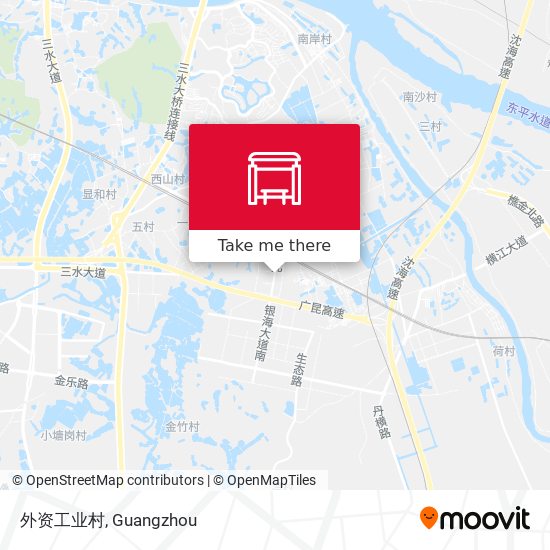 外资工业村 map