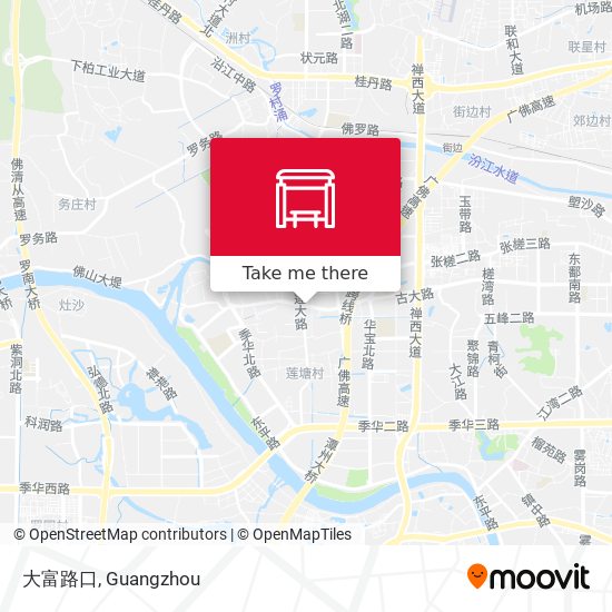 大富路口 map