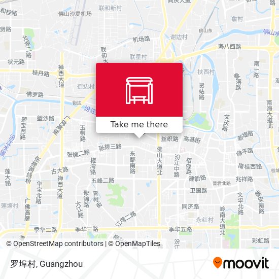 罗埠村 map