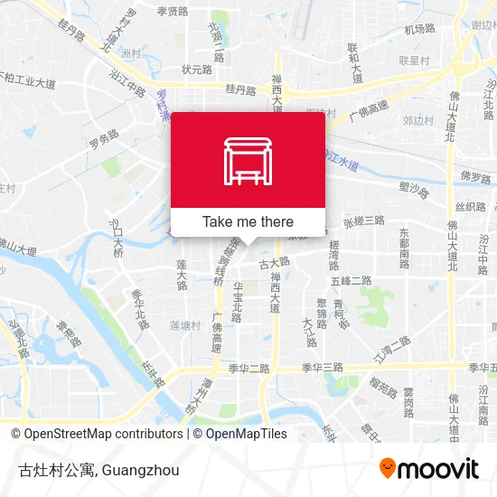 古灶村公寓 map