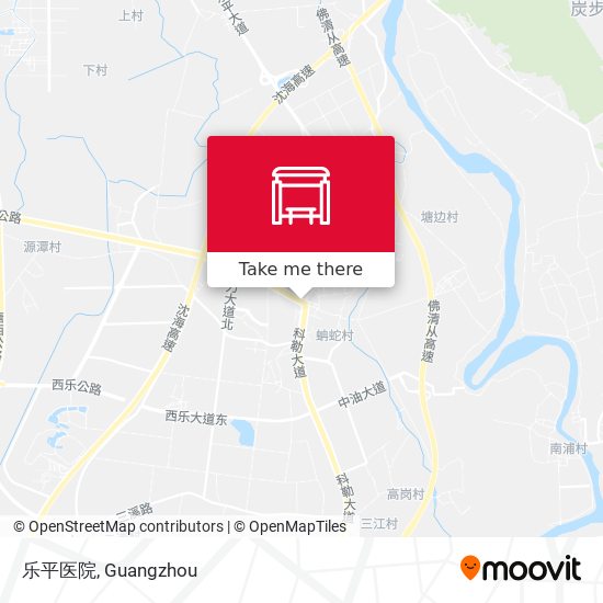乐平医院 map