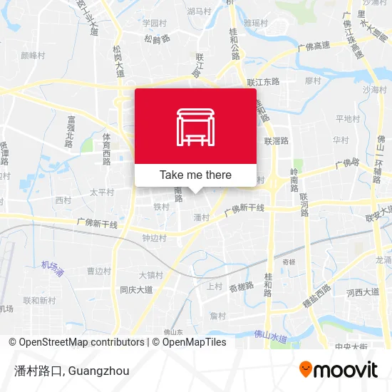 潘村路口 map