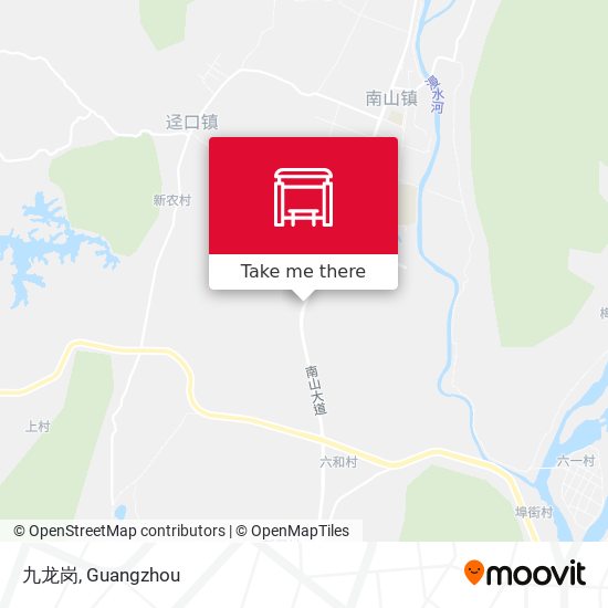 九龙岗 map
