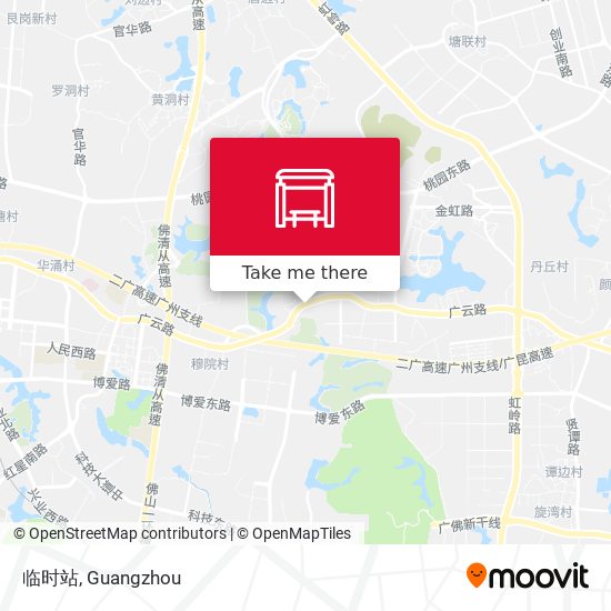 临时站 map
