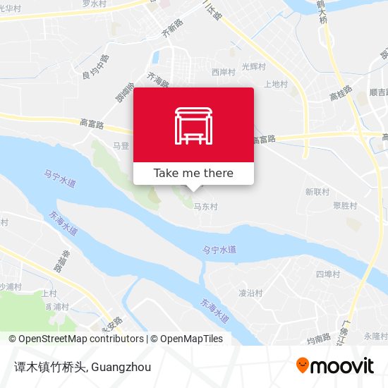 谭木镇竹桥头 map