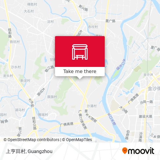 上亨田村 map