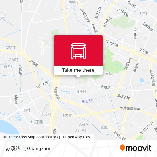 苏溪路口 map
