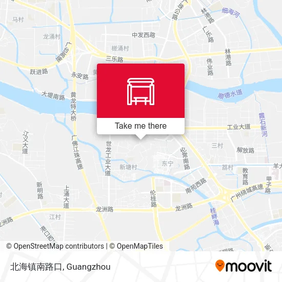 北海镇南路口 map