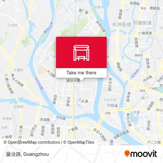 藤业路 map