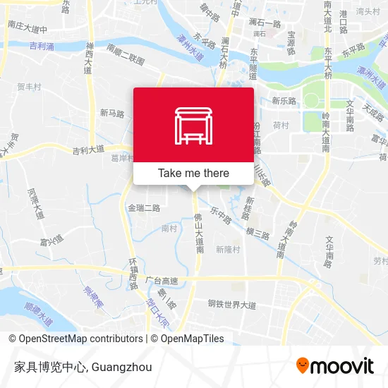 家具博览中心 map