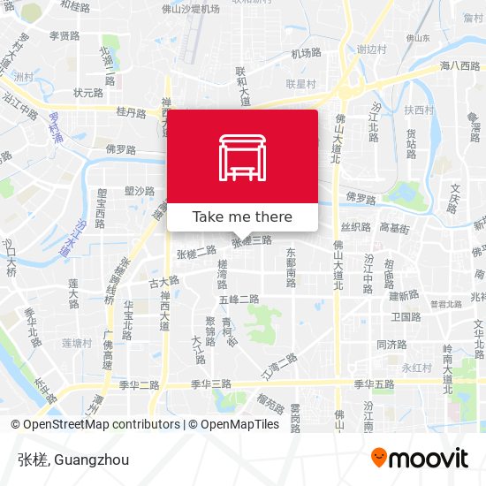 张槎 map