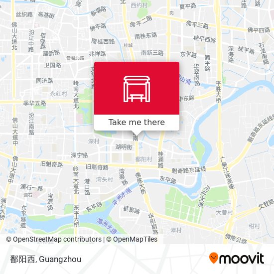 鄱阳西 map