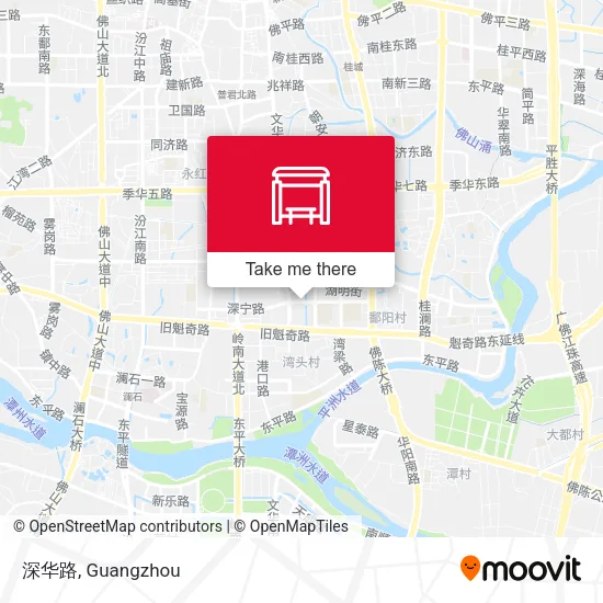 深华路 map