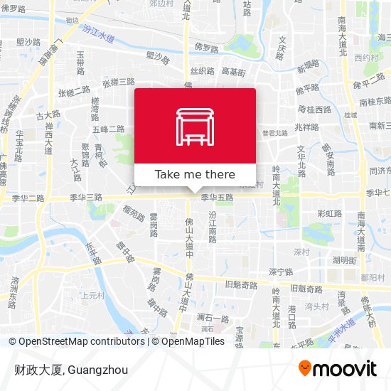 财政大厦 map