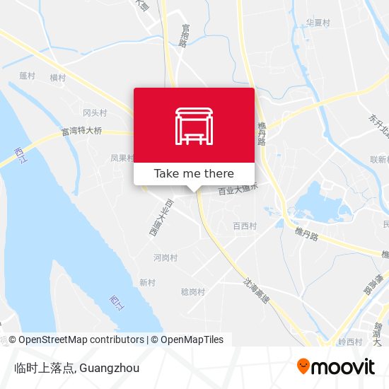 临时上落点 map