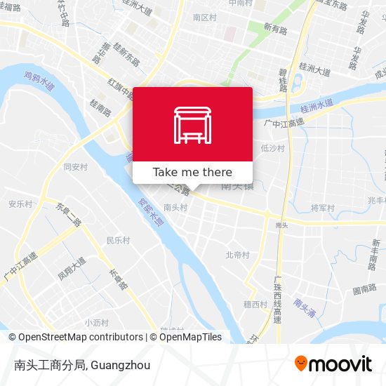 南头工商分局 map