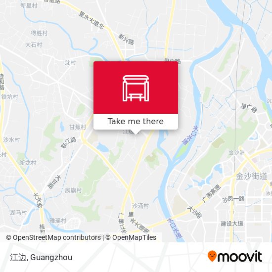 江边 map