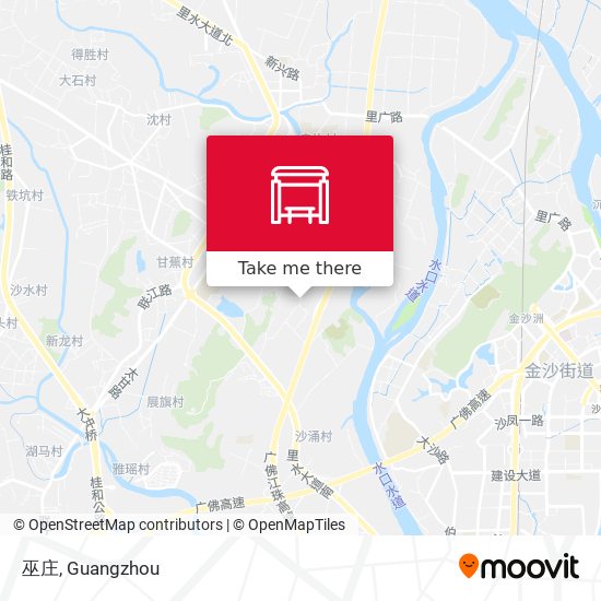 巫庄 map
